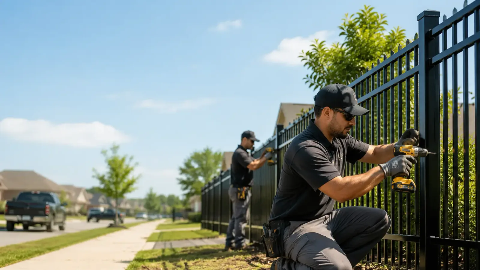 Metal Fence Installation in Oakland, IL